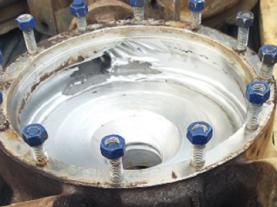 Phục hồi bơm phân bón bị mòn