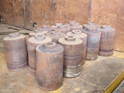 Phục hồi  con lăn đỡ phôi trong ngành thép