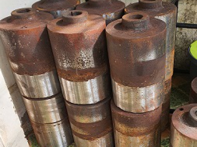 Phục hồi  con lăn đỡ phôi trong ngành thép