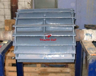 Phục hồi đắp ceramic cánh bơm li tâm