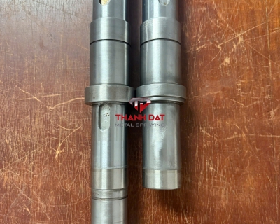 Phun phủ phục hồi trục bơm chân không