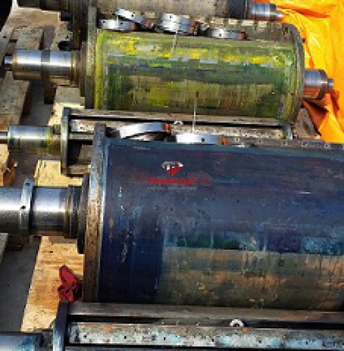 PHUN PHỦ PHỤC HỒI TRỤC MÁY IN OFFSET