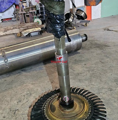 PHUN PHỦ PHỤC HỒI TRỤC TURBO MÁY PHÁT ĐIỆN
